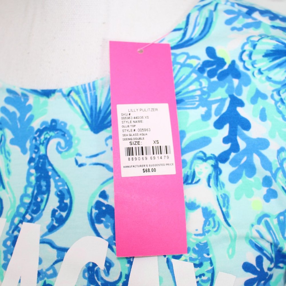 Lilly Pulitzer On Vacay Ollie Top (NWT) 💕 💕 HOST PICK 💕 💕 - Picture 6 of 7